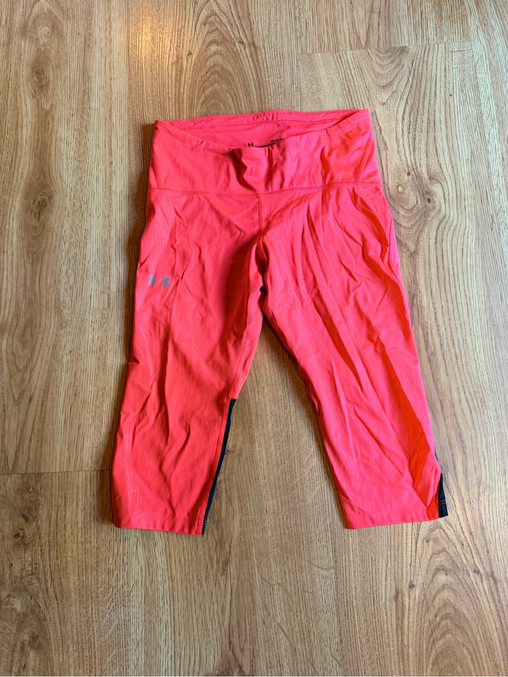 Under Armour Bright Neon Orange Capri Leggings